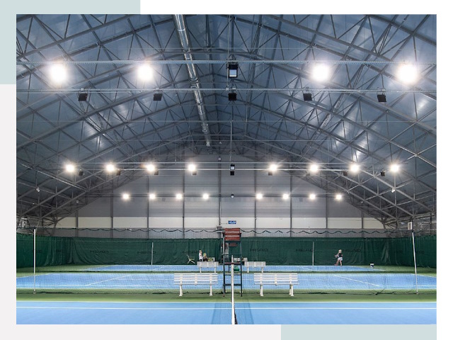 Строительство теннисных кортов в Холмск от 616 руб.