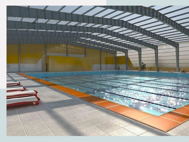 Строительство крытых бассейнов в Холмске