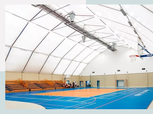 Строительство спортивных залов в Холмске