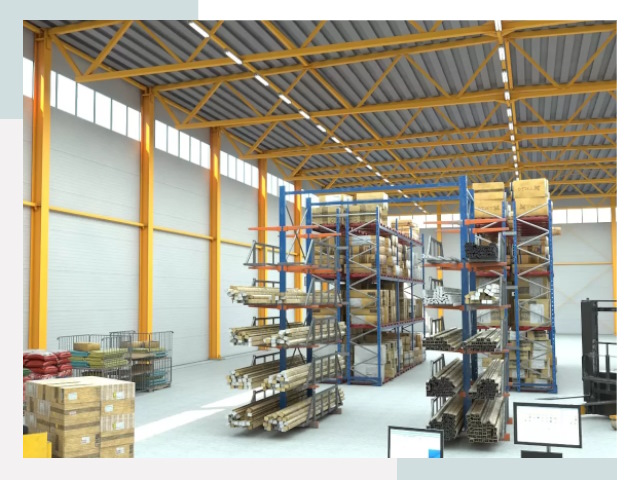 Типовые ангары в Холмске