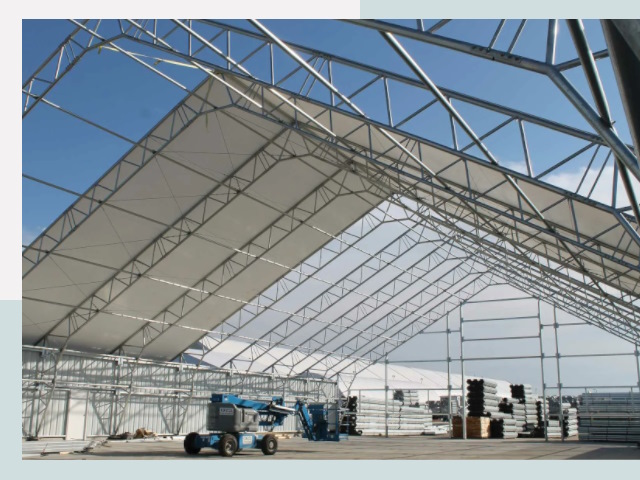 Каркасно-тентовые сооружения от СтальСтрой-Хлм по цене 616 руб.