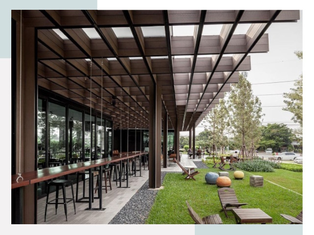 Летние веранды для кафе в Холмске