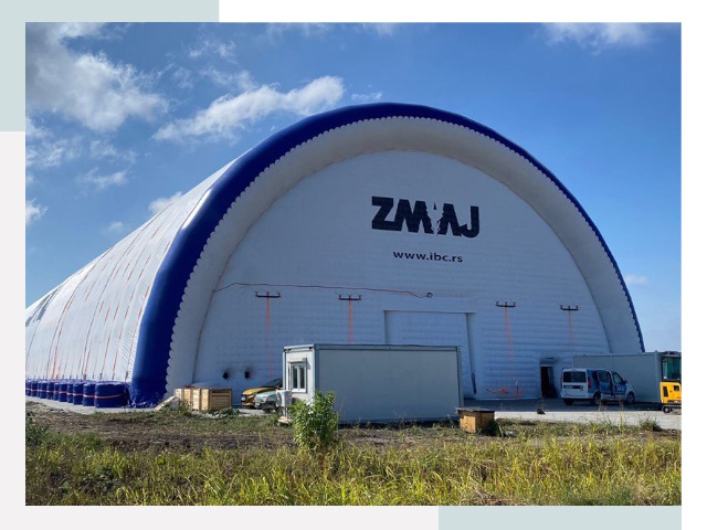 Брендирование ангаров в Холмске