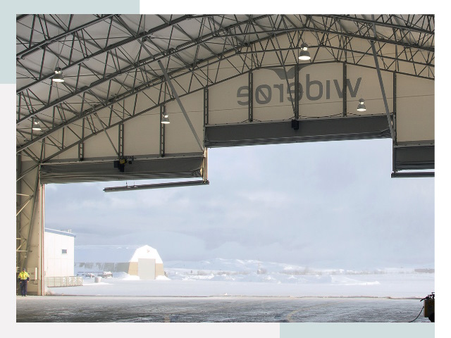 Ворота для ангаров в Холмске