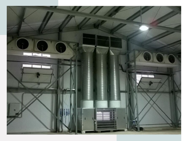 Инженерные системы для ангаров в Холмске