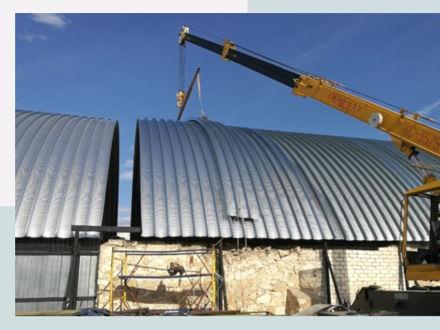 Реконструкция ангаров в Холмске от 616 руб.