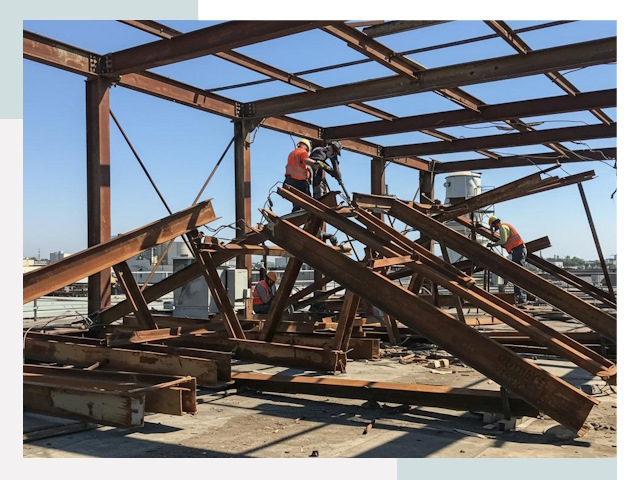 Демонтаж металлоконструкций в Холмске от 616 руб.