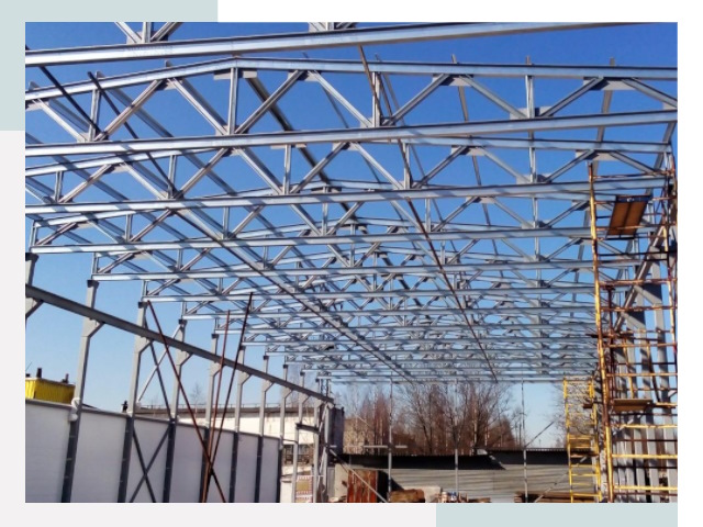 Металлокаркасы для складов в Холмске