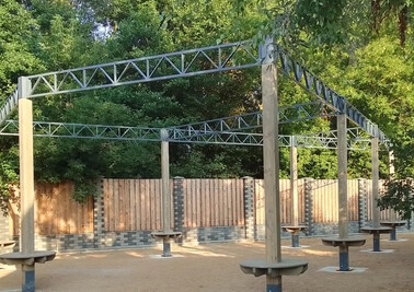 Терраса из металлоконструкций под ключ, проектирование, изготовление и монтаж от СтальСтрой-Хлм